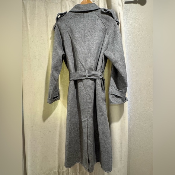 The Kooples Wool-blend Belted Trench Coat. Size 3. NWT - Picture 6 of 9